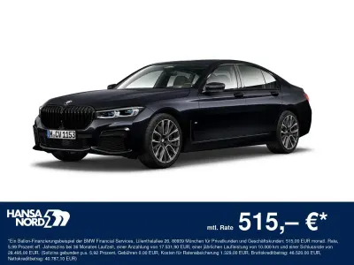 Gebraucht BMW 740L M Sport 340 PS (250 kW) 2022 Schwarz Limousine