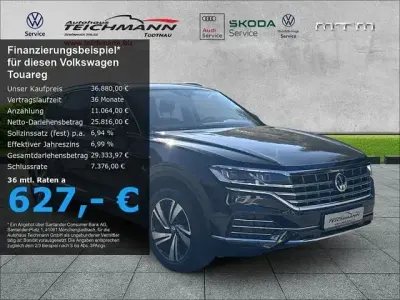 Gebraucht VW Touareg Atmosphere 286 PS (210 kW) 2019 Deep black perleffekt SUV