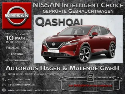 Gebraucht Nissan Qashqai N-Connecta 158 PS (116 kW) 2022 Rot SUV