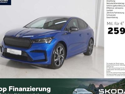 Gebraucht Skoda Enyaq iV SportLine 210 kW (286 PS) 2024 Blau SUV