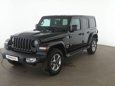 Gebraucht Jeep Wrangler Unlimited Sahara 200 PS (147 kW) 2019 Schwarz SUV