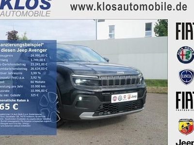 Neu Jeep Avenger Summit 100 PS (73 kW) 2025 Schwarz SUV