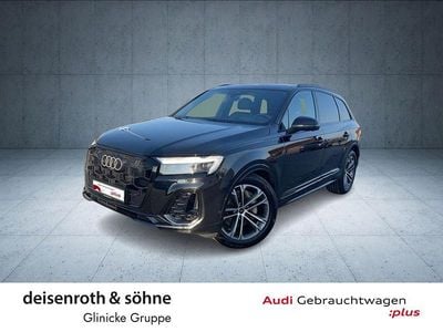 Mythosschwarz metallic Gebraucht 2025 Audi Q7 S-Line SUV | 64.995 €