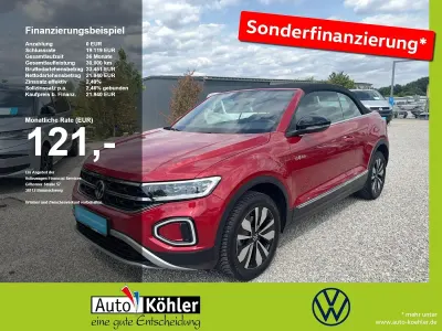 Gebraucht VW T-Roc Cabriolet Goal 116 PS (85 kW) 2025 Rot Cabrio