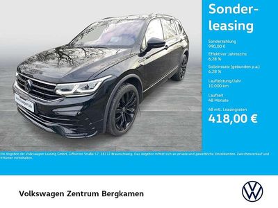 Gebraucht VW Tiguan Allspace Sound 200 PS (147 kW) 2022 Schwarz SUV