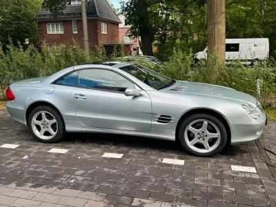 Gebraucht Mercedes SL500 306 PS (225 kW) 2002 Silber Cabrio