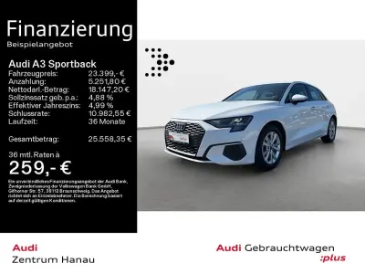 Używany Audi A3 Performance 150 KM (110 kW) 2023 Biały Sedan/Limuzyna