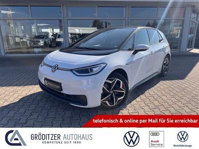 Brugt VW ID.3 Pro 150 kW (204 HK) 2021 Hvid Hatchback