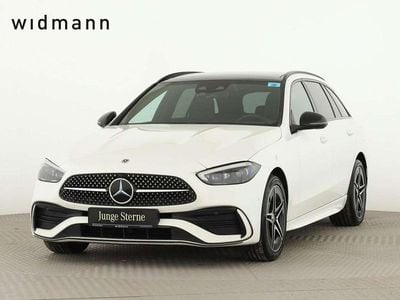 Gebraucht Mercedes C300e AMG 313 PS (230 kW) 2023 Unilack polarweiss Kombi