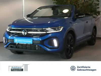 Gebraucht VW T-Roc Cabriolet Style 150 PS (110 kW) 2024 Ravennablau metallic (metallic) Cabrio