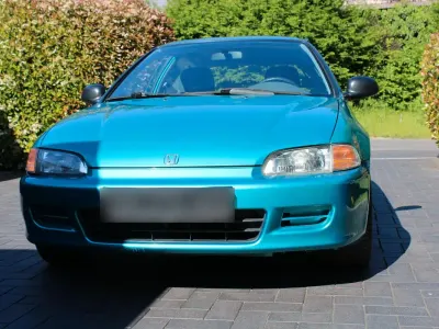 Gebraucht Honda Civic 90 PS (66 kW) 1995 Blau Kleinwagen