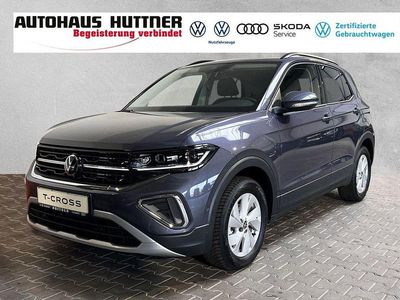 Gebraucht VW T-Cross Life 116 PS (85 kW) 2025 Grau SUV