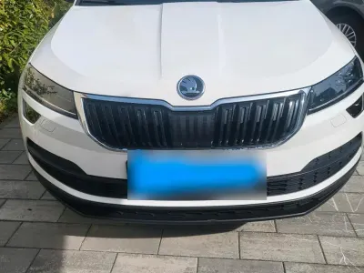 Używany Skoda Karoq 150 KM (110 kW) 2020 Biały SUV