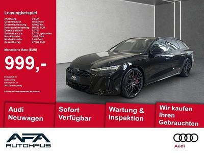 Mythosschwarz metallic Neu 2025 Audi A6 Sport Kombi | 86.999 € (Fairer Preis)