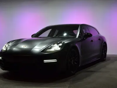 Gebraucht Porsche Panamera Turbo S Sport Turismo 630 PS (463 kW) 2021 Schwarz Kleinwagen