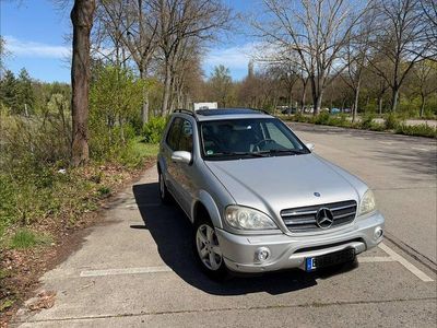 Used Mercedes ML500 AMG line 292 HP (214 kW) 2002 Silver SUV