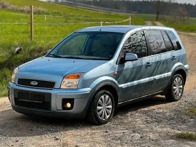 Gebraucht Ford Fusion 101 PS (74 kW) 2006 Blau Kleinwagen