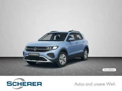 Gebraucht VW T-Cross Life 95 PS (69 kW) 2025 Clear blue metallic (metallic) SUV