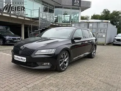 Gebraucht Skoda Superb SportLine 280 PS (205 kW) 2018 Schwarz Kombi