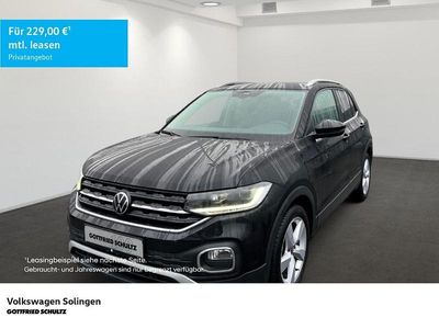 Schwarz Gebraucht 2022 VW T-Cross Style SUV | 21.469 € (Fairer Preis)