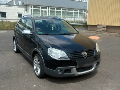 Gebraucht VW Polo Cross 80 PS (58 kW) 2009 Schwarz Kleinwagen