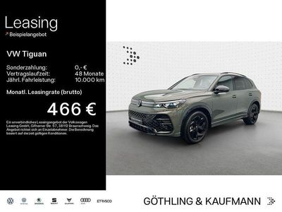 Cipressinogrün metallic Gebraucht 2024 VW Tiguan R-line SUV | 40.660 € (Etwas zu teuer)