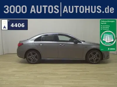 Używany Mercedes A250 AMG line 218 KM (160 kW) 2021 Szary Sedan/Limuzyna