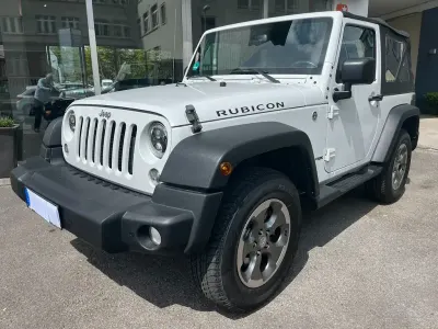 Gebraucht Jeep Wrangler Unlimited Rubicon 200 PS (147 kW) 2018 Weiß SUV