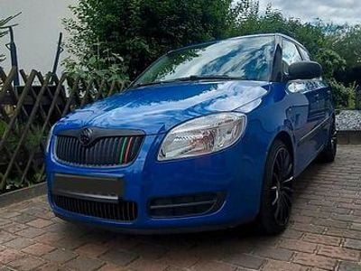 Gebraucht Skoda Fabia 60 PS (44 kW) 2008 Blau Limousine
