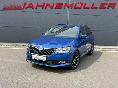 Gebraucht Skoda Fabia Soleil 110 PS (80 kW) 2019 Blau Kleinwagen