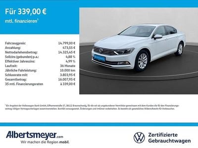 Weiß Gebraucht 2018 VW Passat Comfortline Limousine | 14.799 € (Guter Preis)
