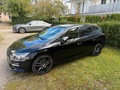 Usata Seat Leon ST 4Drive 300 CV (220 kW) 2019 Nero Station wagon