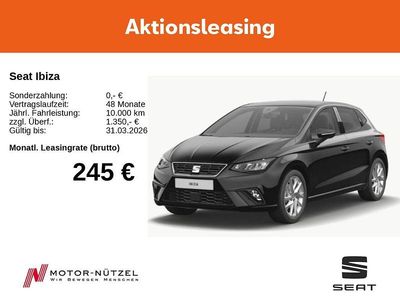 Neu Seat Ibiza FR 116 PS (85 kW) 2025 Schwarz Limousine