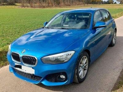 Second-hand BMW 118 M Sport 150 CP (110 kW) 2016 Albastru Hatchback
