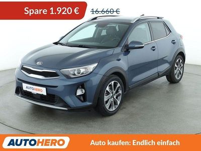 Gebraucht Kia Stonic Spirit 120 PS (88 kW) 2020 Blau SUV