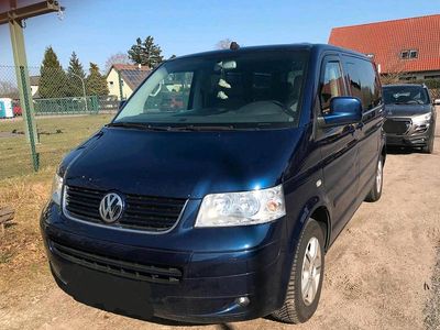 Gebraucht VW Multivan Highline 174 PS (127 kW) 2006 Blau Van / Kleinbus