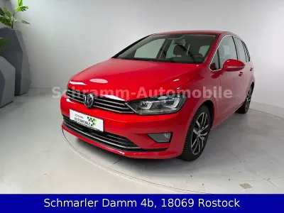 Gebraucht VW Golf Sportsvan Highline 150 PS (110 kW) 2014 Rot Van / Kleinbus