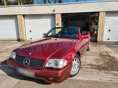 Gebraucht Mercedes SL320 231 PS (169 kW) 1993 Rot Cabrio