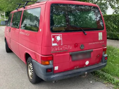 Gebraucht VW T4 102 PS (75 kW) 2003 Rot Van