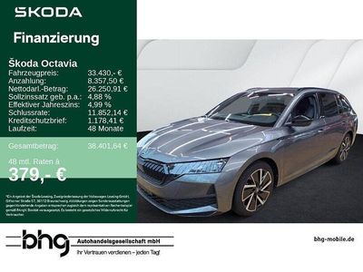 Gebraucht Skoda Octavia SportLine 150 PS (110 kW) 2025 Graphitegrau metallic Kombi
