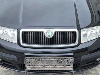 Gebraucht Skoda Fabia 2005 Schwarz Kleinwagen