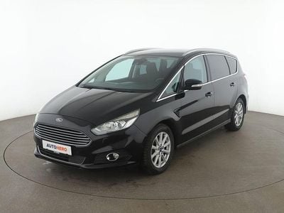 Schwarz Gebraucht 2016 Ford S-MAX Titanium Van / Kleinbus | 17.130 € (Fairer Preis)