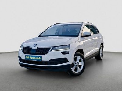 Gebraucht Skoda Karoq Ambition 150 PS (110 kW) 2021 Weiß SUV