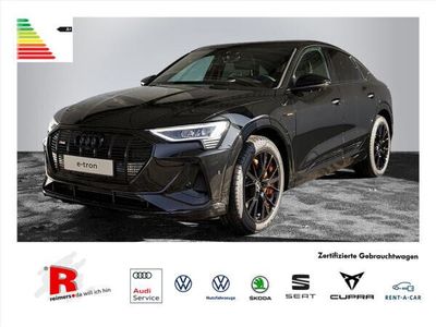 gebraucht Audi e-tron Sportback 55 quattro S-line Black Edition