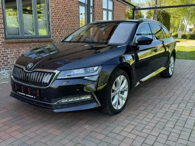 Brugt Skoda Superb Style 156 HK (114 kW) 2021 Sort Stationcar