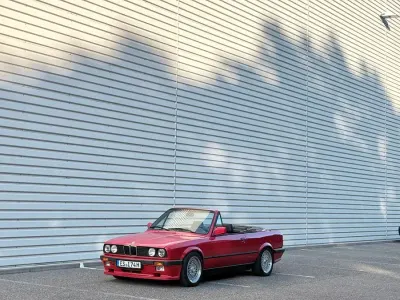Gebraucht BMW 325 Cabriolet 170 PS (125 kW) 1986 Rot Cabrio