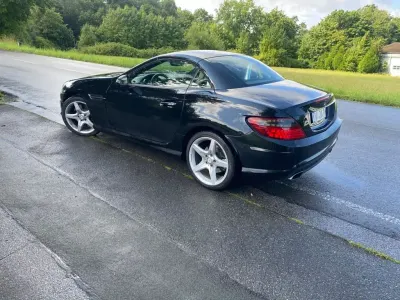 Używany Mercedes SLK250 AMG Edition 1 204 KM (150 kW) 2012 Czarny Kabriolet