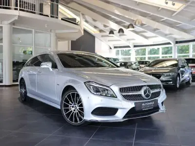 Gebraucht Mercedes CLS350 AMG line 258 PS (189 kW) 2017 Silber Kombi