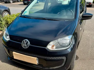 Gebraucht VW up! 60 PS (44 kW) 2016 Schwarz Kleinwagen