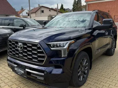 Neu Toyota Sequoia Platinum 436 PS (320 kW) 2026 Blau SUV